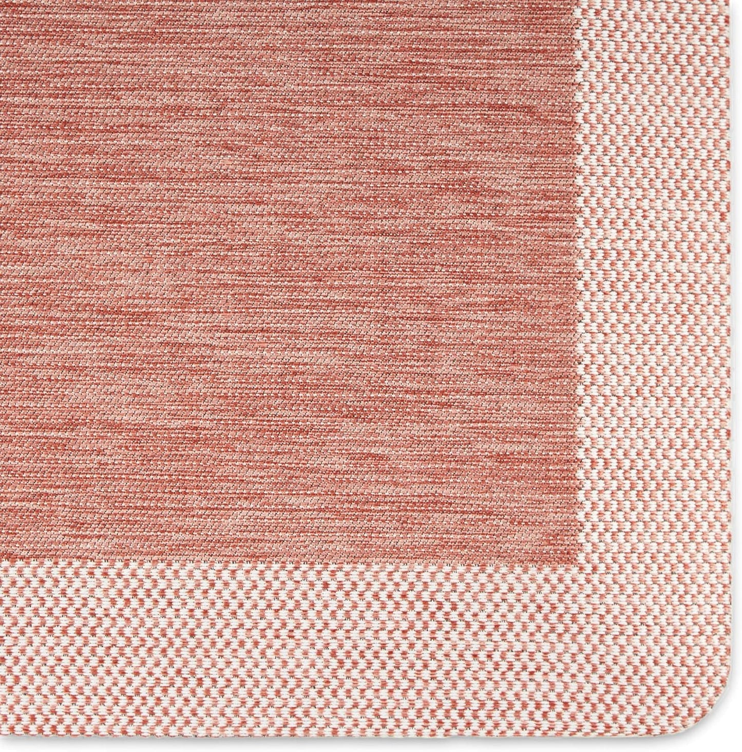 Martha Stewart Mira Modern Heathered Solid Anti-Fatigue Air-Infused Kitchen Mat, Spice Red, 19.6"x32"
