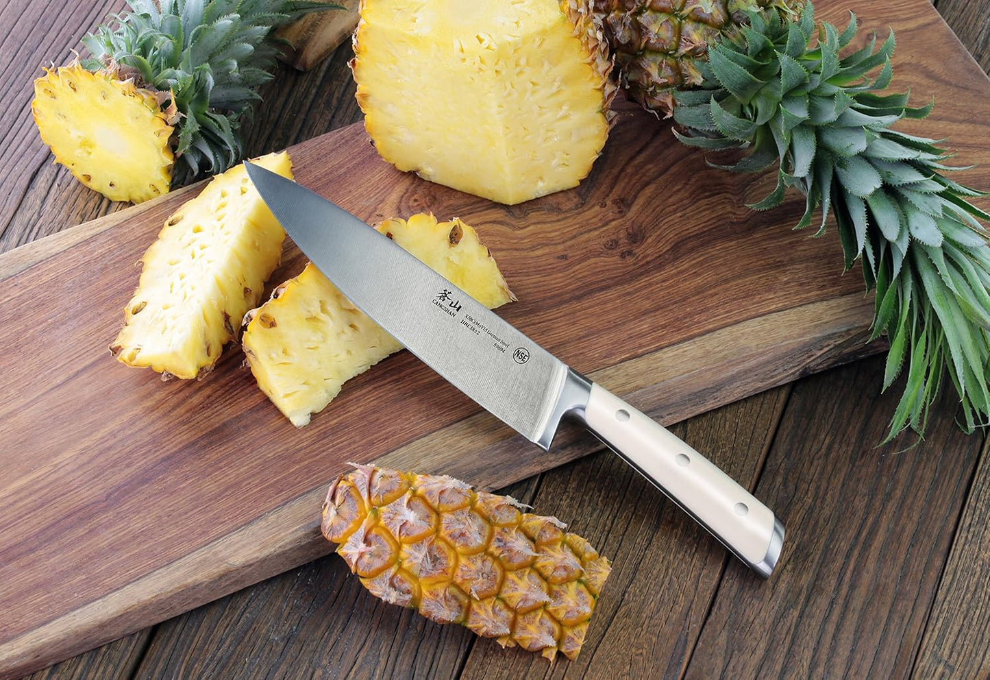 Cangshan S1 Series 59694 German Steel Forged Chef Knife, 8-Inch