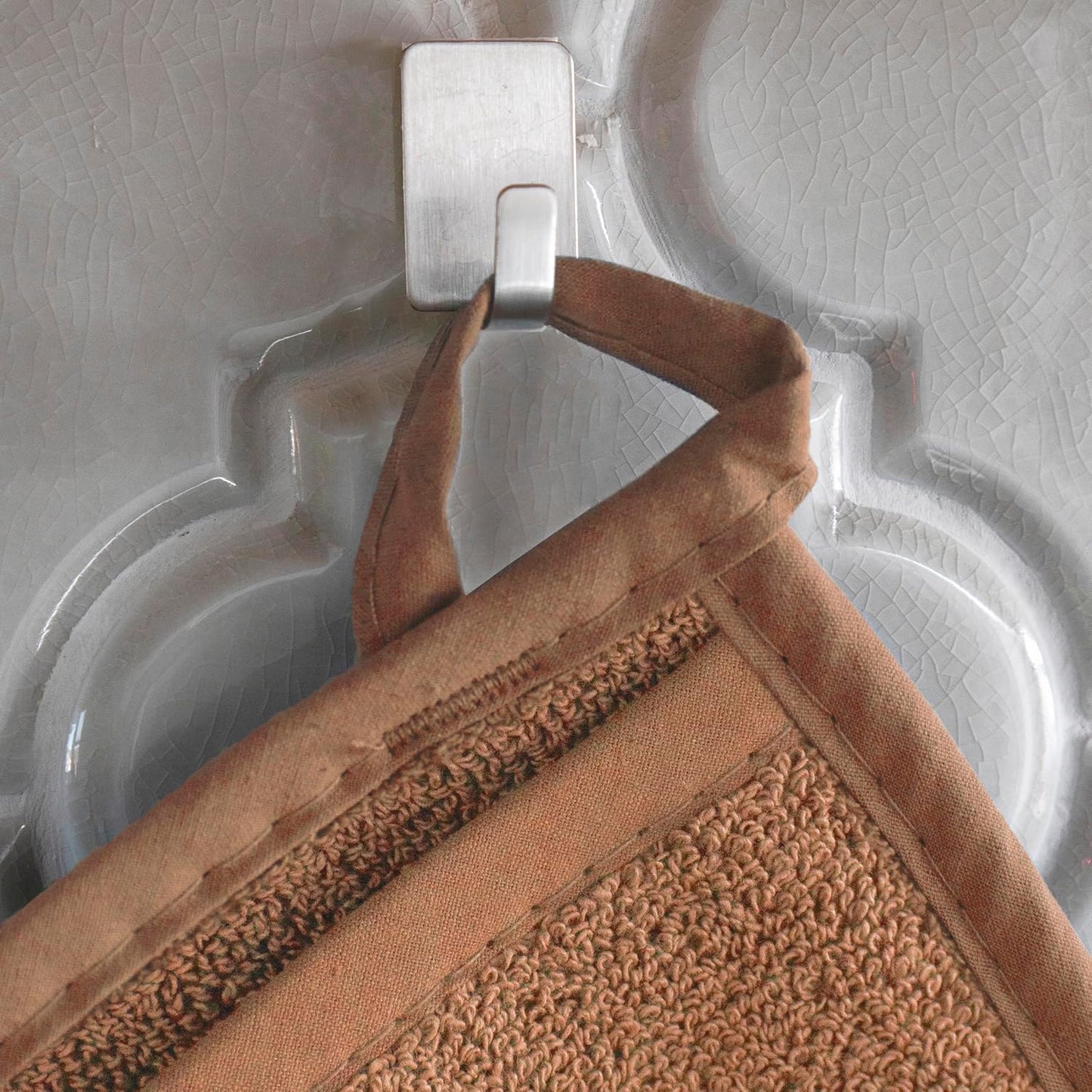 RITZ Terry Pocket Mitt & Hot Pad: Unparalleled Heat Resistant, Durable 100% Cotton,Ergonomically Designed for Optimal Grip, Easy-Care Machine Washable 2-Pack, Copper