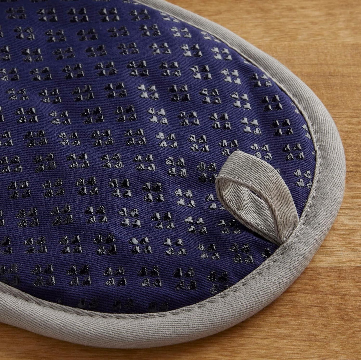 KitchenAid Asteroid Pot Holder 2-Pack Set, Cobalt Blue, 6.5"x10"