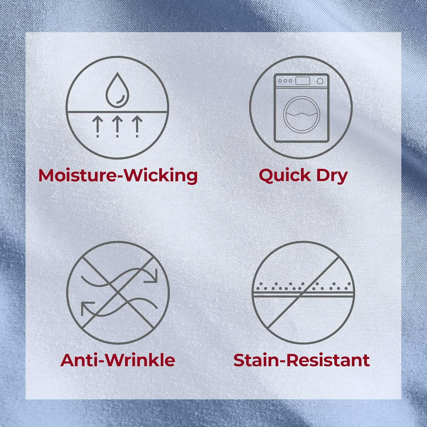 Mellanni Twin Sheets Set - 3 PC Iconic Collection Bedding - Hotel Luxury, Extra Soft, Cooling Bed Sheets - Wrinkle, Fade, Stain Resistant (Twin, Sky Blue)